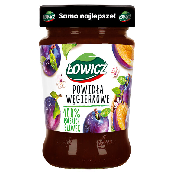 Łowicz powidła śliwkowe 290g