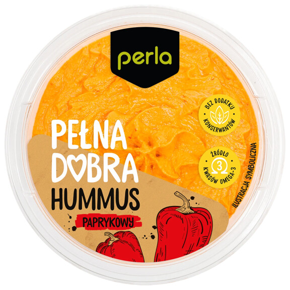 Perla hummus paprykowy 160g