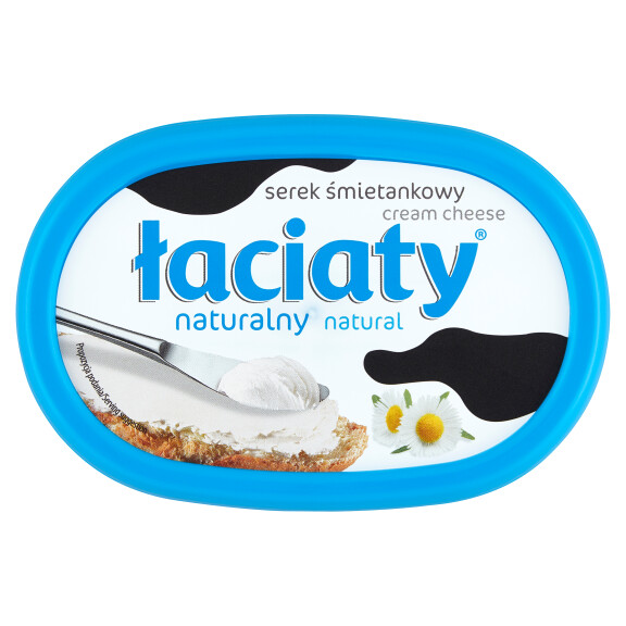 Łaciaty serek śmietankowy naturalny 135g