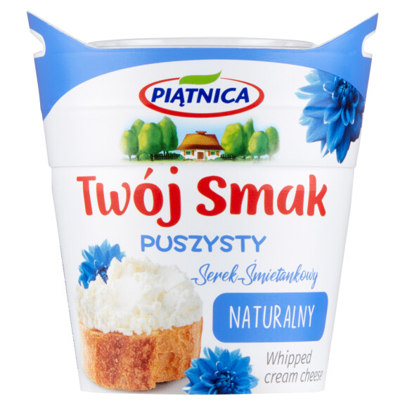 Piątnica twój smak serek puszysty śmietankowy naturalny 150g