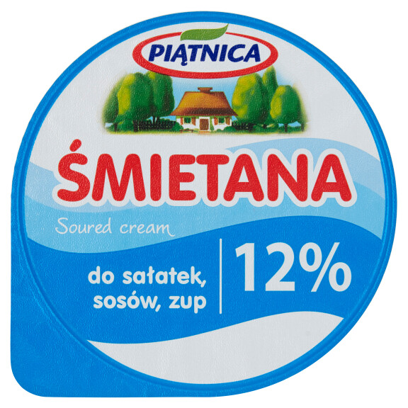 Piątnica śmietana do sałatek sosów zup 12% 200ml