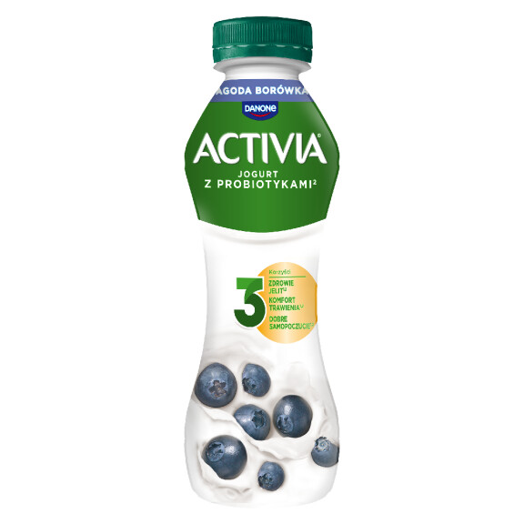 Activia Drink jogurt jagoda-borówka 280g