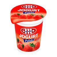 Mlekovita jogurt polski truskawowy 350g