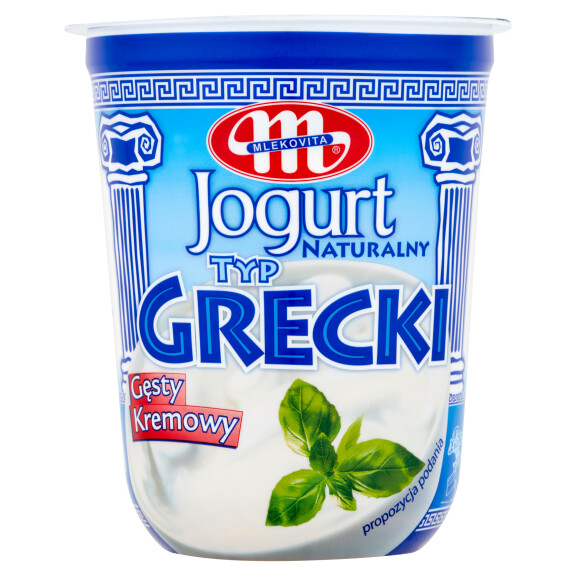 Mlekovita jogurt naturalny typ grecki 400g