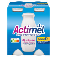 Actimel napój mleczny naturalny 4*100G
