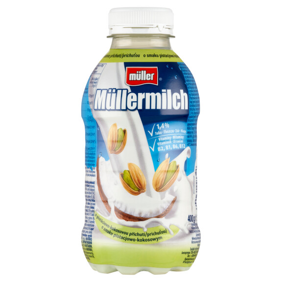 Muller napój mleczny kokosowo-pistacjowy 400ml