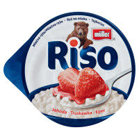 Muller Riso deser mleczno-ryżowy truskawka 200g