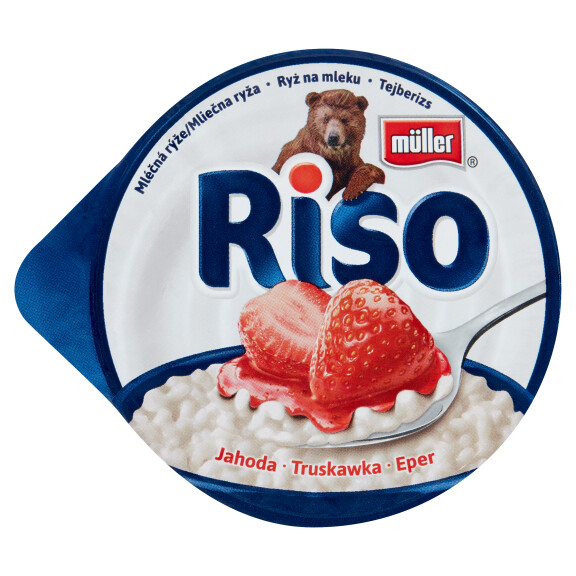 Muller Riso deser mleczno-ryżowy truskawka 200g