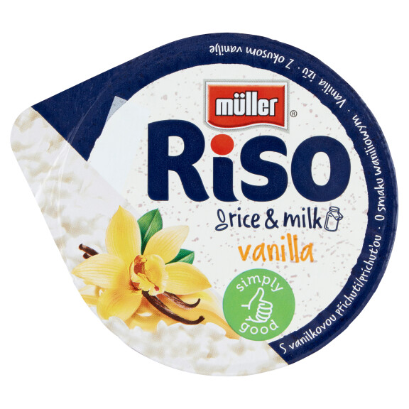 Muller Riso Deser mleczno-ryżowy z sosem o smaku waniliowym 200g