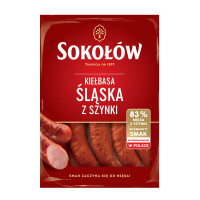 Sokołów kiełbasa śląska z szynki 500g