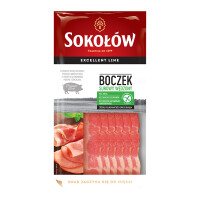 Sokołów boczek surowy wędzony 100g