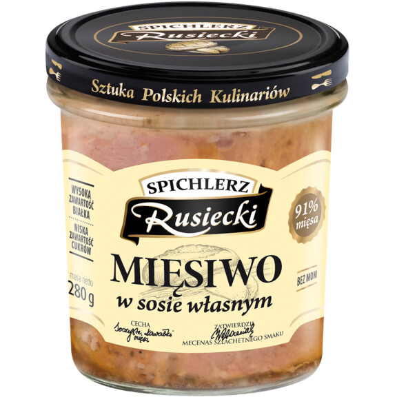Mięsiwo w sosie własnym 280 g