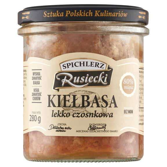 Kiełbasa lekko czosnkowa 280 g