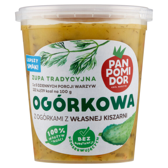 Pan Pomidor zupa tradycyjna ogórkowa 400g
