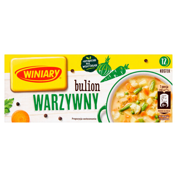 Winiary bulion warzywny 120g