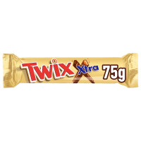 Twix Xtra Baton z ciastkami i karmelem oblany czekoladą 75g 2x 37,5g