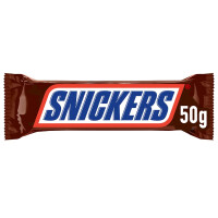Snickers Baton z nadzieniem i orzeszkami ziemnymi w karmelu i czekoladzie 50g