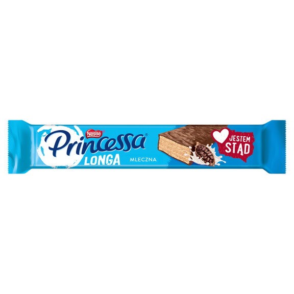 Princessa Longa wafel mleczny 40g