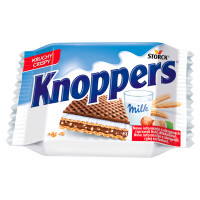 Knoppers wafelek mleczno-orzechowy 25g