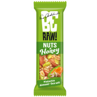 BeRAW Baton Nuts&Honey pistacje 30g