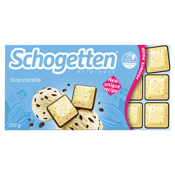 Schogetten czekolada straciatella 100g