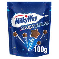 Milky Way Magic Stars Gwiazdki z puszystej mlecznej czekolady 100g