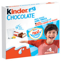 Kinder Chocolate batoniki z mlecznej czekolady z nadzieniem mlecznym 50g