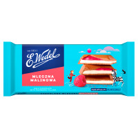 E. Wedel czekolada mleczna malinowa 100g