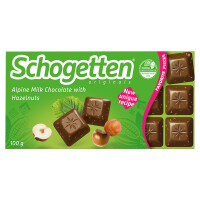 Schogetten czekolada mleczna z orzechami laskowymi 100g