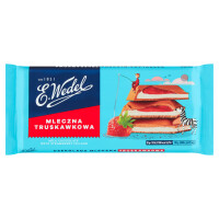 Wedel czekolada mleczna truskawka 100g