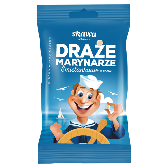 Marynarze śmietankowe draże 70g