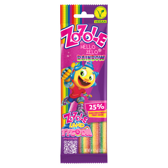 Zozole Hello Żelo Rainbow żelki 75g