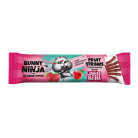 Ninja Bunny przekąska owocowa Fruit Straws o smaku jabłko-malina 16 g