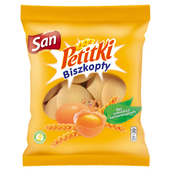 San Petitki Biszkopty 120g