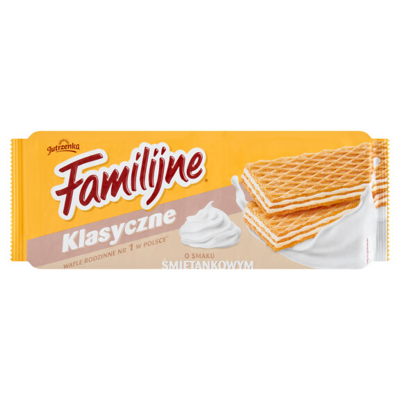 Familijne wafle śmietankowe 180g