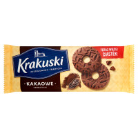 Krakuski ciastka kakaowe 163g