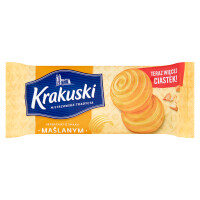Krakuski ciastka maślane 163g