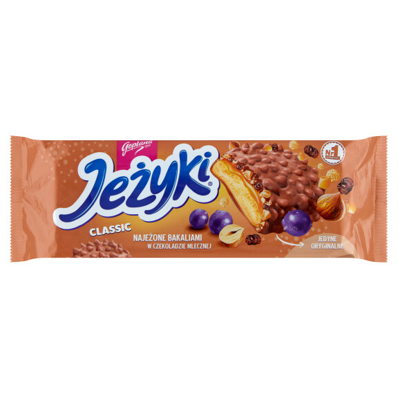 Jeżyki Classic herbatniki w czekoladzie 140g