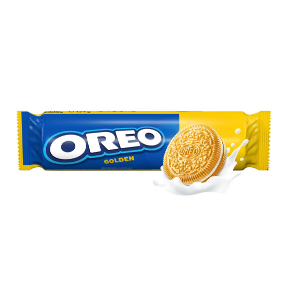 Oreo Golden ciastka z nadzieniem o smaku waniliowym 154g