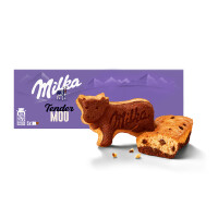 Milka Tender Moo ciastko biszkoptowe z kawałkami czekolady mlecznej 140g
