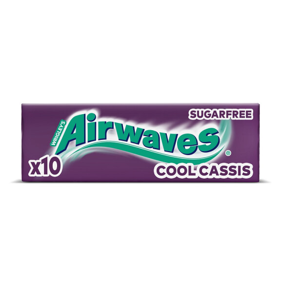 Airwaves Cool Cassis Guma do żucia bez cukru 10 drażetek 14g