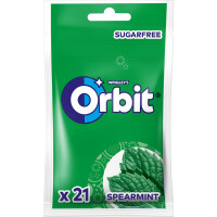 Orbit Spearmint Guma do żucia bez cukru 21 drażetek 29g