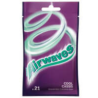 Airwaves Cool Cassis Guma do żucia bez cukru 21 drażetek 29g