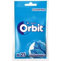 Orbit Pepermint Guma do żucia bez cukru 21 drażetek 29g