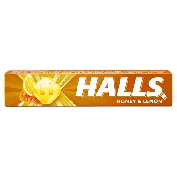 Halls Honey&lemon dropsy 33,5g