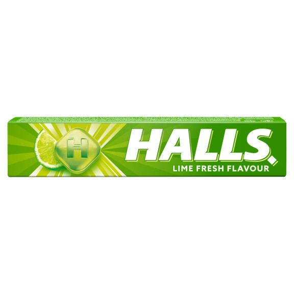 Halls Cukierki lime fresh 33,5g