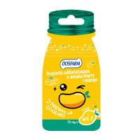 Dosfarm Drażetki odświeżające mięta i mango 16 g