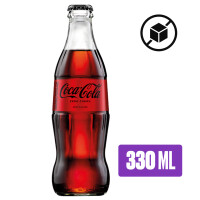 Coca-Cola Zero napój gazowany 330ml butelka