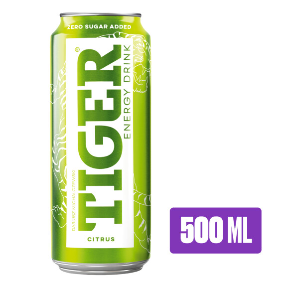 TIGER napój energetyczny citrus 500ml