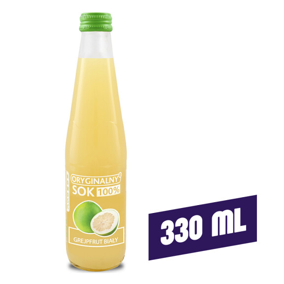 Oryginalny sok grejpfrut biały 330ml